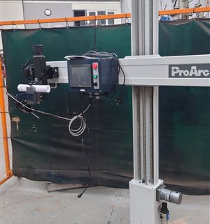 ProArc Compact Manipulator/Column and Boom with optional seam tracker