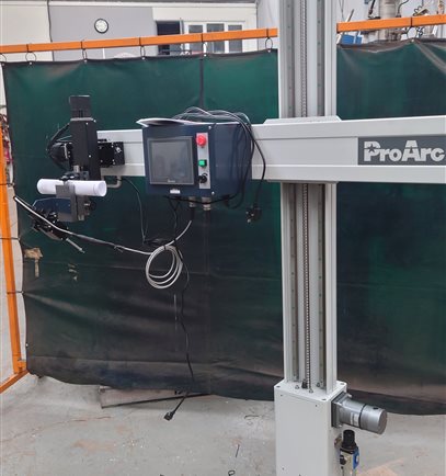 ProArc Compact Manipulator/Column and Boom with optional seam tracker