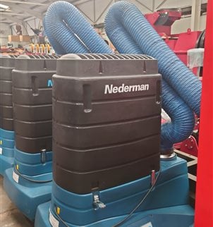 Nederman  Filtercart Mobile Fume Extraction used