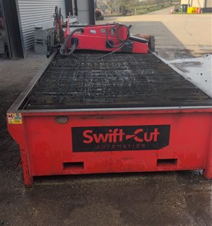 SWIFT-CUT 3000DD CNC Plasma Cutter with torch.