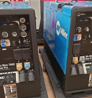 Miller 700x Duo Pro Diesel Welder Generator