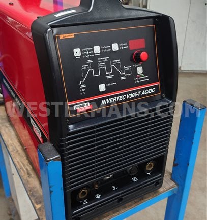 Lincoln v305-T Invertec AC/DC welder, gas or water cooled option