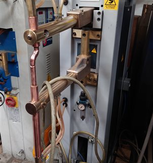 PEI PB Converted to PBP Pneumatic 15 Kva Spot Welder