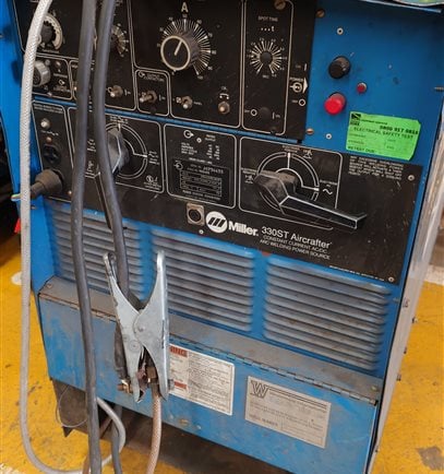 Miller Aircrafter 330 ST Heavy Duty TIG Welder AC/DC