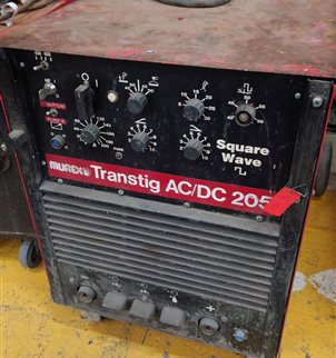 Murex 205/200 ACDC Squarewave TIG Welder 240/380/415 single phase