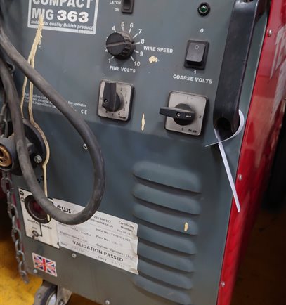 TECARC 363 amp Compact mig 3 phase