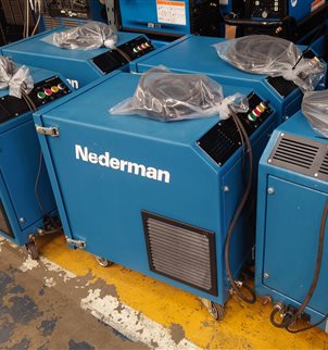 Nederman Fume Eliminator 24/7 1.5kw Fume Extraction Unit on Torch